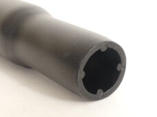 Zadelpen kaars Edge ø27.2 mm / 300 mm aluminium - zwart