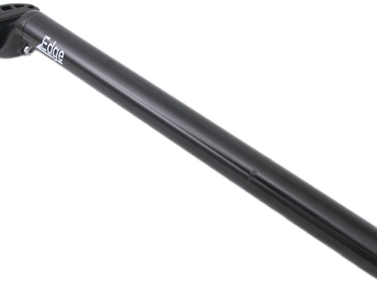 Zadelpen ATB Edge ø27,2 mm / 350 mm aluminium - zwart