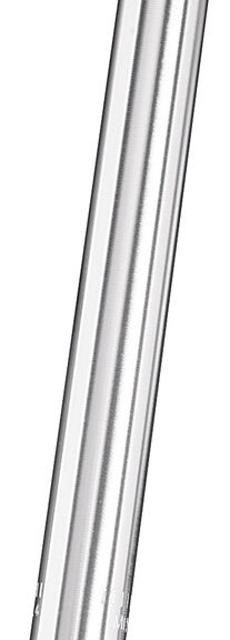 Zadelpen kaars Ergotec ø30.8 mm / 300 mm aluminium - zilver