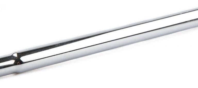 Zadelpen kaars Vinty ø26,0 mm / 350 mm - zilver