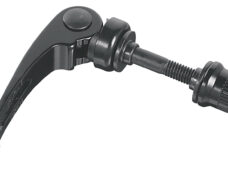 Zadelpen snelspanhendel Ergotec M6-M8 x 35 mm aluminium - zwart