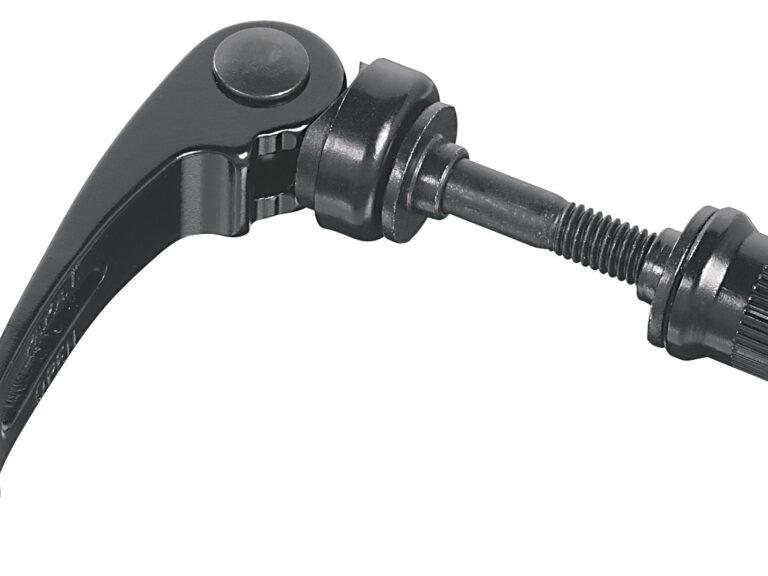Zadelpen snelspanhendel Ergotec M6-M8 x 35 mm aluminium - zwart