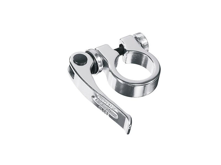 Zadelpenklem Ergotec SCQ-050 ø34.9 mm met snelspanner - zilver