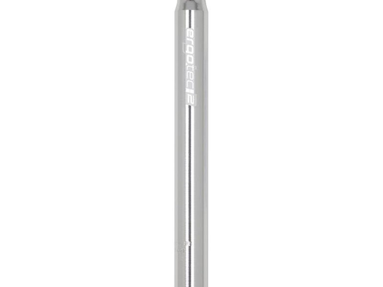 Zadelpen kaars Ergotec Candle ø27.2 mm / 300 mm CNC aluminium - zilver