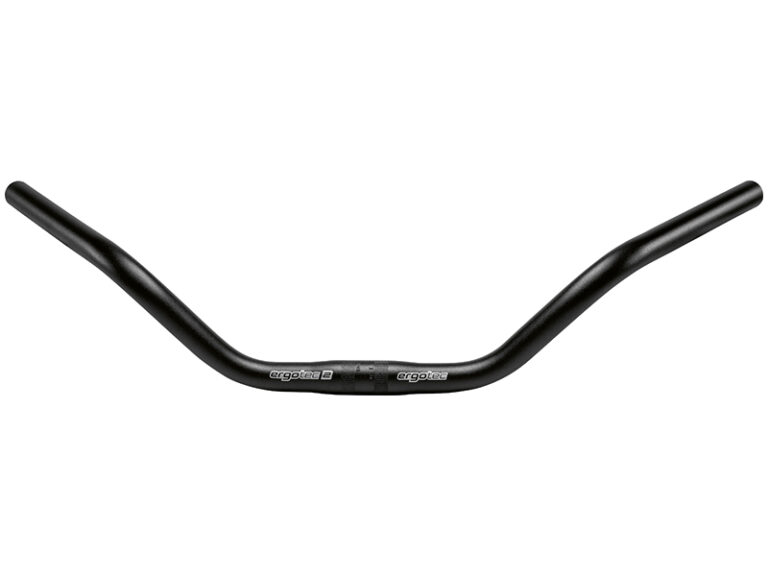 Stuur Ergotec Cruiser ø25.4mm x 590mm 76mm rise - zwart