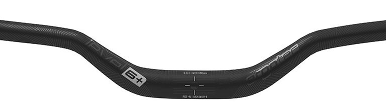 Stuur Ergotec Bar 50 6+ ø31.8mm 50mm rise - zwart gezandstraald