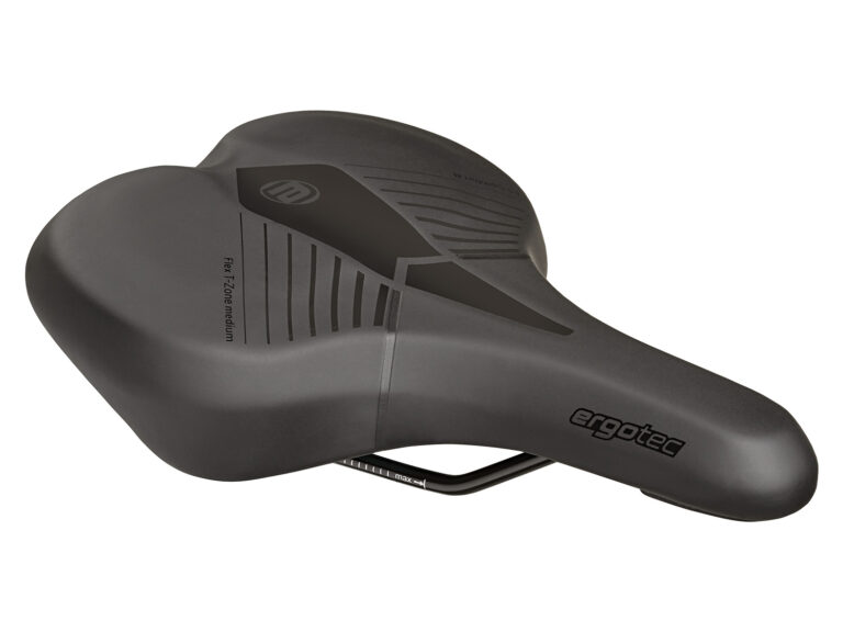 Fietszadel Ergotec Comfort Plus 260 x 218 mm soft - zwart