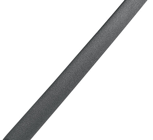 Stuurbocht cover Ergotec Milano 1000 mm 22 x 4 - zwart