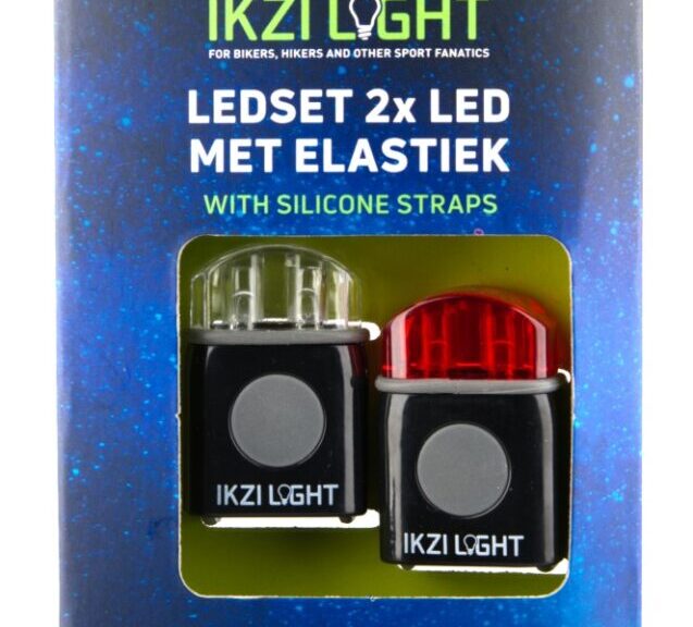 Mini Led-verlichtingsset IKZI met siliconen strap - zwart
