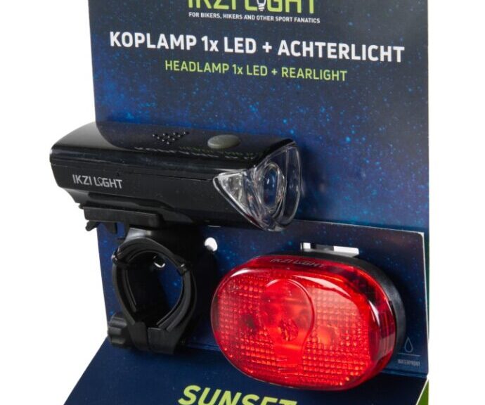 Verlichtingsset IKZI The Sunset LED - zwart
