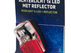 Achterlicht IKZI 1x LED met E1-goedgekeurde reflector