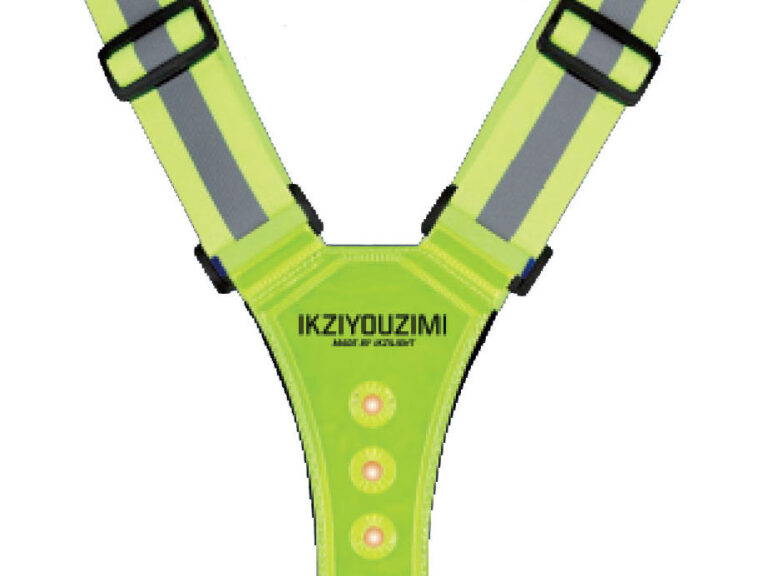 Reflectie sport- en veiligheidsvest IKZI Aryan met LED