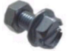 Spatbordbout Bofix M5x25 met moer (50 stuks)