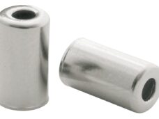 Kabelhoedje Elvedes ø5,0mm messing - zilver (200 stuks)