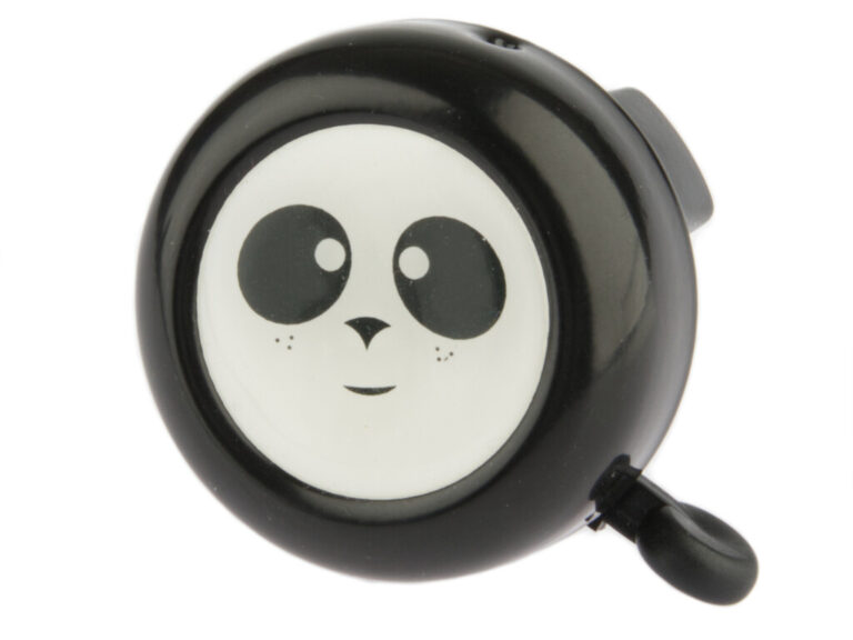 Fietsbel PexKids Panda - zwart/wit