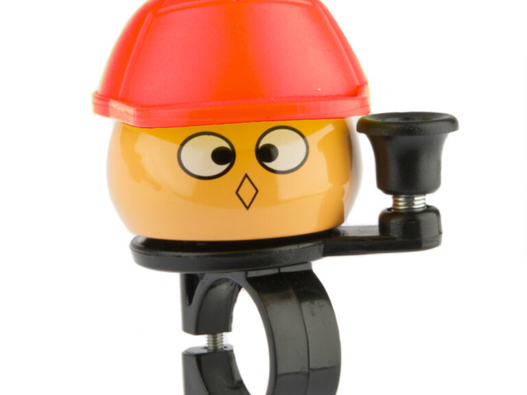 Fietsbel PexKids Pietje met gele of rode pet