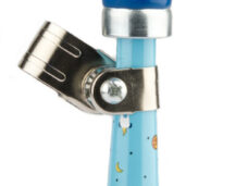 Fietstoeter recht PexKids Rocket - blauw met blauwe bol