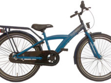Kinderfiets Kyoso X-Rider 24 inch Nexus-3 met remnaaf - donkerblauw/aqua