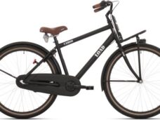 Kinderfiets Bikefun Load 20 inch met remnaaf - Mat Zwart