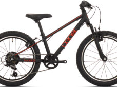 Kinderfiets Bikefun Beast 20 inch met Shimano 6 versnellingen en V-brakes - Zwart/Rood