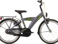 Kinderfiets Bikefun Urban City 20 inch met Remnaaf - Titanium