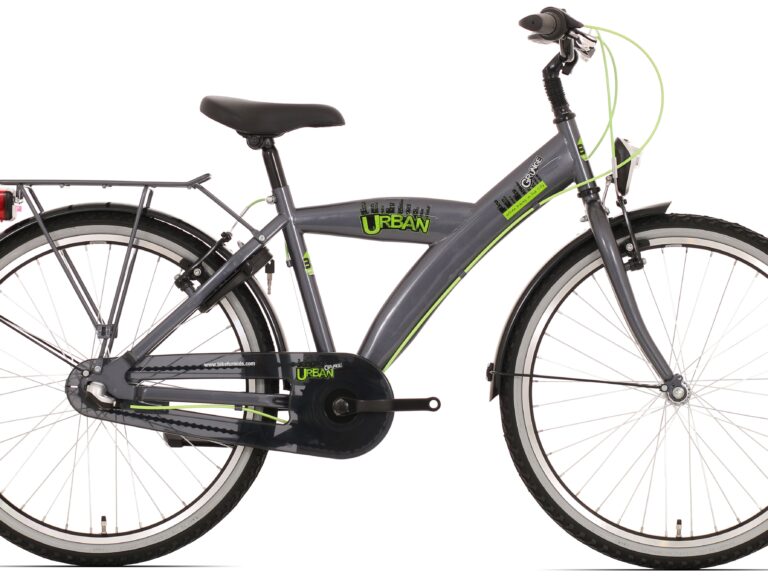 Bikefun 20" remnaaf Urban City - jongens - mat grijs