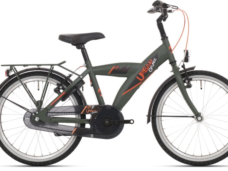 Bikefun 20" remnaaf Urban City - jongens - kaki green mat