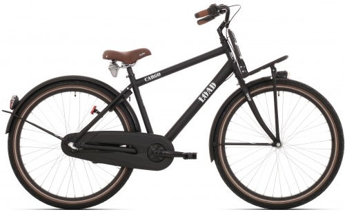 Kinderfiets Bikefun Load 24 inch met Nexus 3 versnelling/remnaaf - Mat Zwart