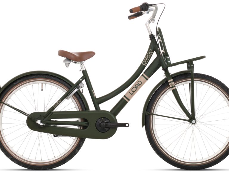 Kinderfiets Bikefun Load 24 inch met Nexus 3 versnelling/remnaaf - Elegance Mat Groen