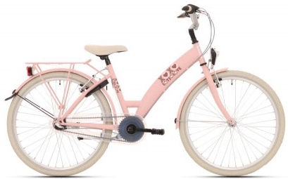 Bikefun 24 inch Meisjes Lots of Love - Nexus 3 - roze
