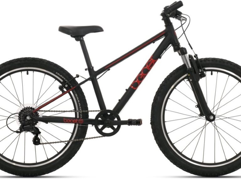 Bikefun 24" The Beast V-brake 21 speed - zwart/rood