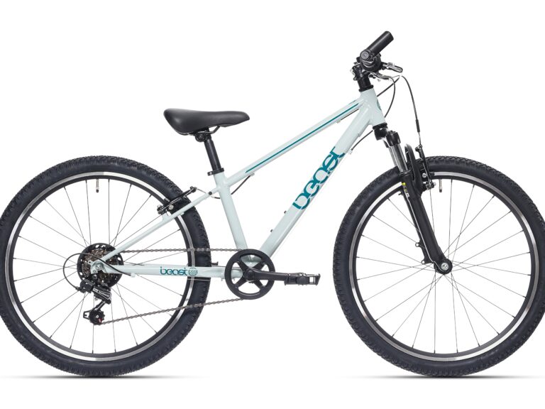 Kinderfiets Bikefun Beast 24 inch met Shimano 6 versnellingen en V-brakes - Seagrass