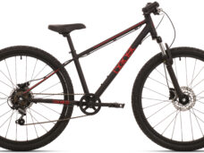 Kinderfiets Bikefun Beast 24 inch met Shimano 6 versnellingen en Disc-brakes - Zwart/Rood