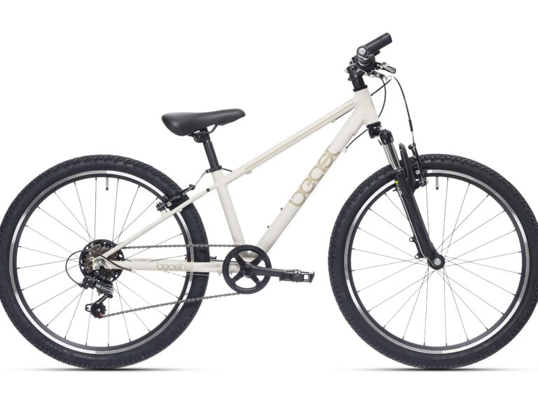 Kinderfiets Bikefun Beast 24 inch met Shimano 6 versnellingen en V-brakes - Kiezelgrijs