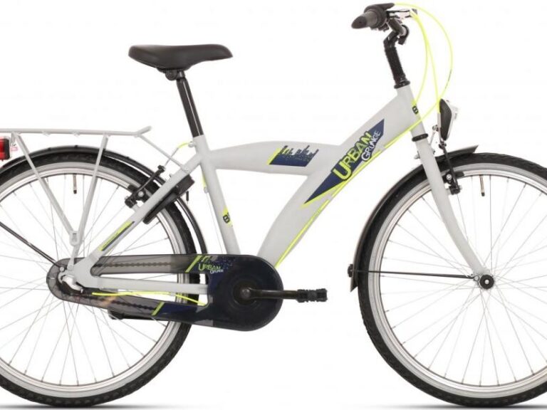 Bikefun 24" Nexus 3 Urban City - Jongens - wit