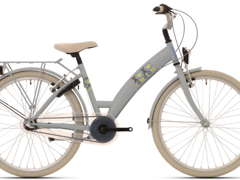 Kinderfiets Bikefun Lots of Love 26 inch met Nexus 3 versnelling/remnaaf - Lichtblauw
