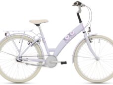 Kinderfiets Bikefun Lots of Love 26 inch met Nexus 3 versnelling/remnaaf - Mat Lila/Violet