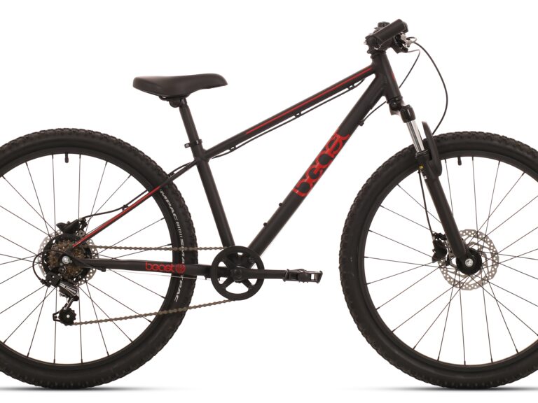 Kinderfiets Bikefun Beast 26 inch met Shimano 6 versnellingen en Disc-brakes - Zwart/Rood