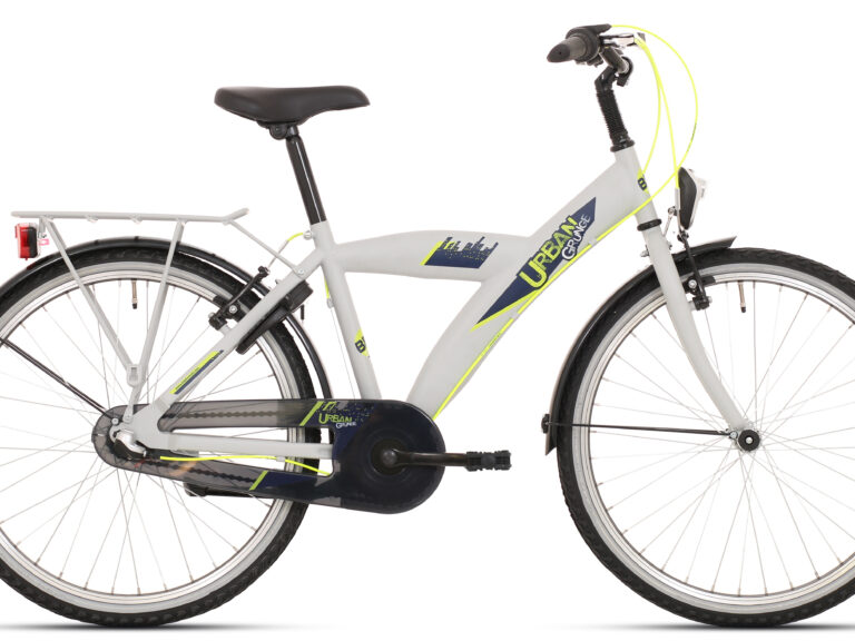 Bikefun 26" Nexus 3 Urban City - jongens - mat grijs