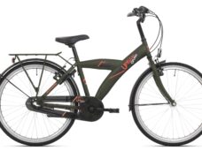 Kinderfiets Bikefun Urban City 26 inch met Nexus 3 versnelling/remnaaf - Mat Groen