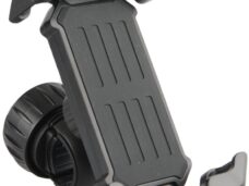 Telefoonhouder Mirage Zero-Six Mr. Mussie -  verstelbaar 17-9 cm - zwart