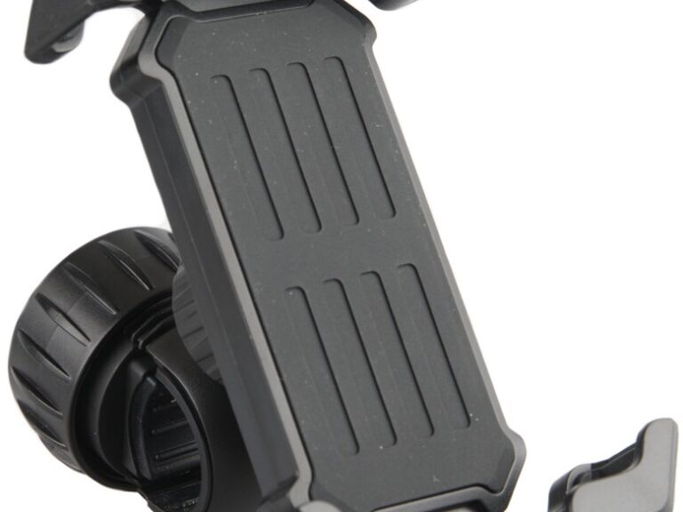 Telefoonhouder Mirage Zero-Six Mr. Mussie -  verstelbaar 17-9 cm - zwart