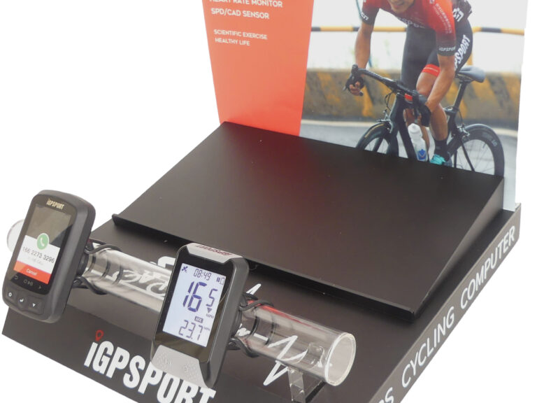 Toonbankdisplay iGPsport (compleet met 2 dummies)