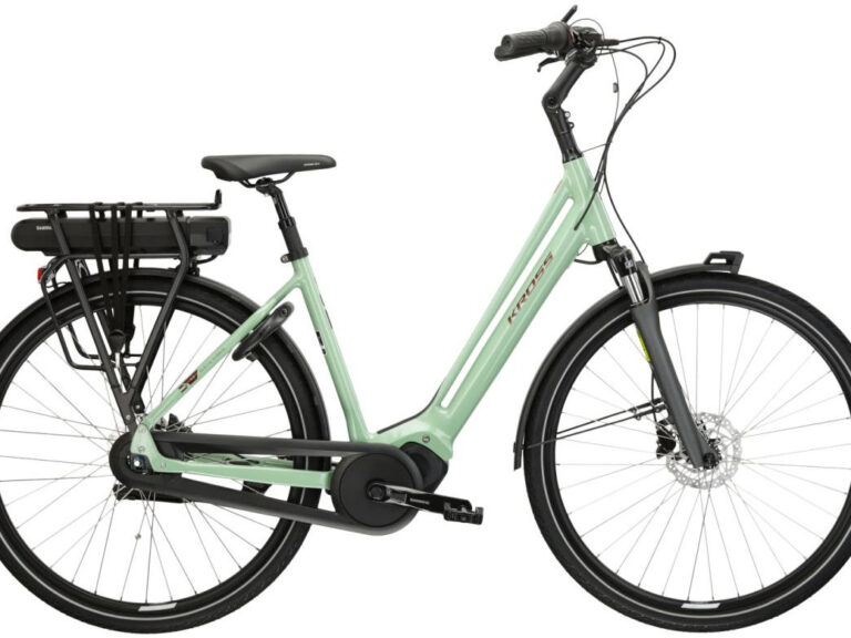 E-bike 28'' Kross Sentio Hybrid 4.0 - Nexus 7 - groen glans - XL (56 cm) - Shimano Steps DU-E5000 middenmotor 36V/250W