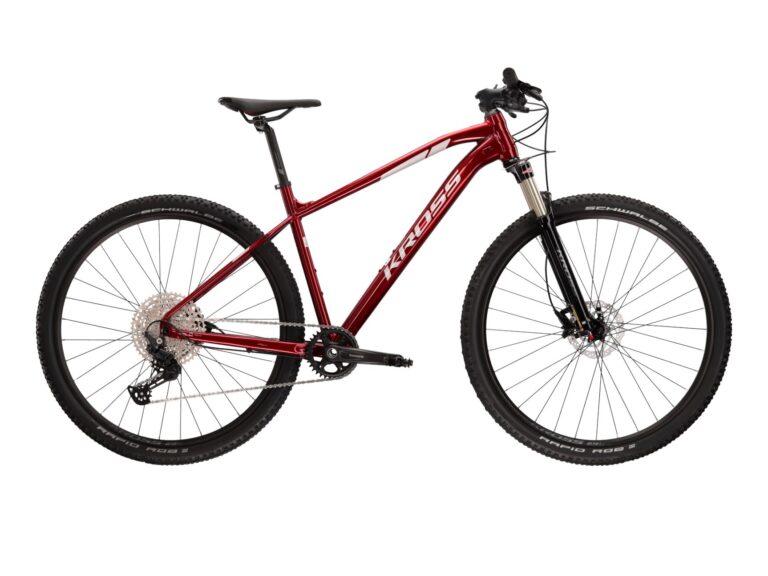 Mountainbike Kross Level 6.0 MTB - 29 inch - Frame M  (17 inch) - Ruby Silver Gloss