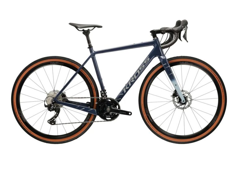 Gravelbike 28'' Kross Esker 8.0 - model 2025 - Navy Blue - Large (21")