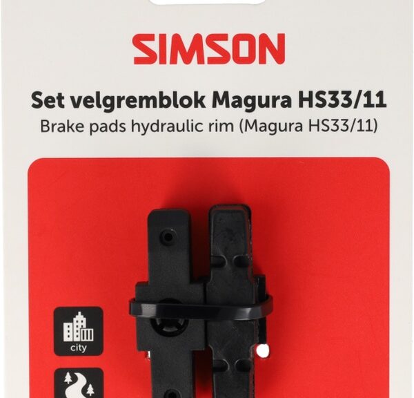 Simson Remblokken Magura hydraulische velgrem HS33/11