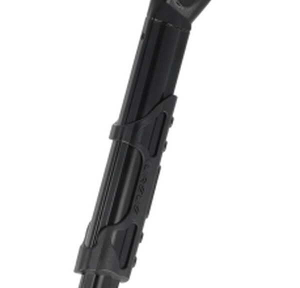 Zijstandaard Verstelbaar Simson King met 30mm Plaat - Zwart