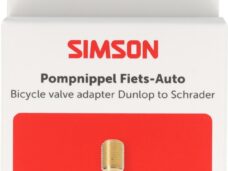 Pompnippel Simson fiets/auto