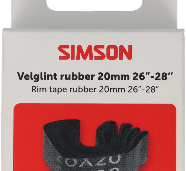 Velglint Simson 26-28" 20mm breed - zwart